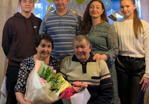 Супруги Хамзины прожили вместе 50 лет!